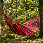 Hamaca Portátil de Rayas - Estilo Boho