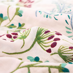 Manta Reversible Wildflower Whisper - Decoración Floral Manta