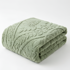 Manta de Lana Tejida - Jacquard