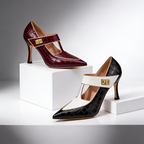 Zapatos De Salón De Mujer Con Punta Afilada Y Tacón Grueso - Para La Oficina
