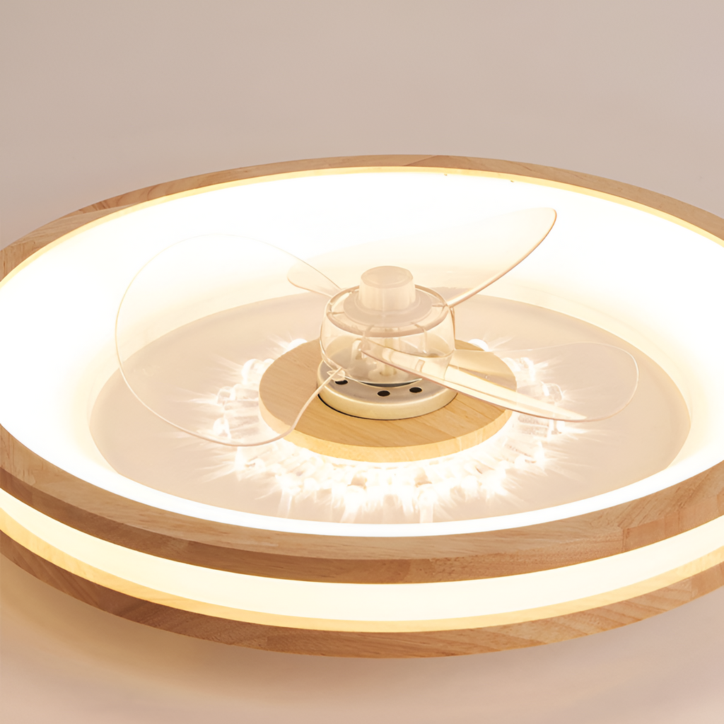 Ventilador de Techo con Luz Atenuable - Moderno