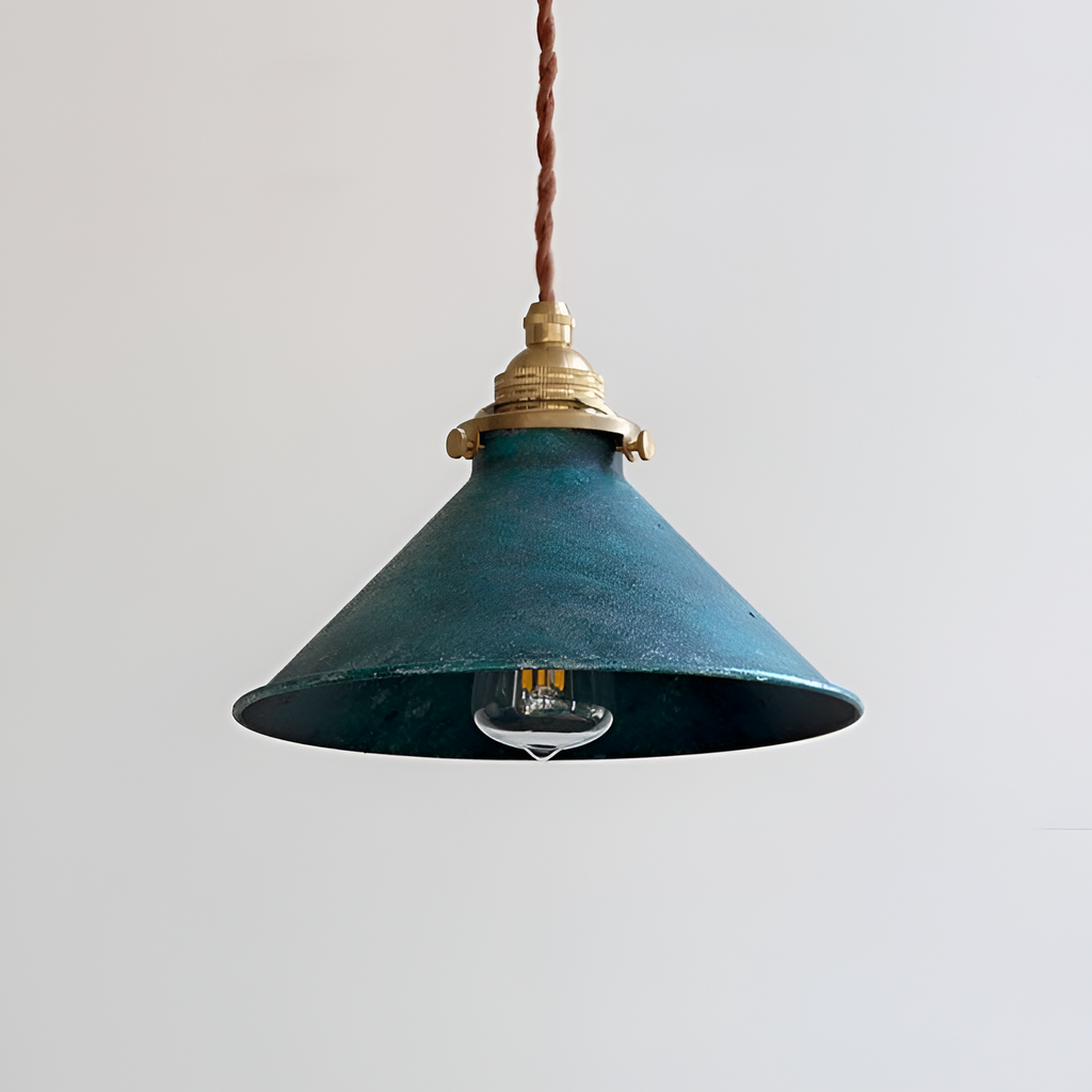 Lámpara Colgante Pátina Industrial - Vintage