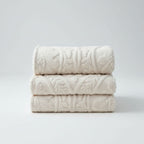 Manta de Lana Tejida - Jacquard