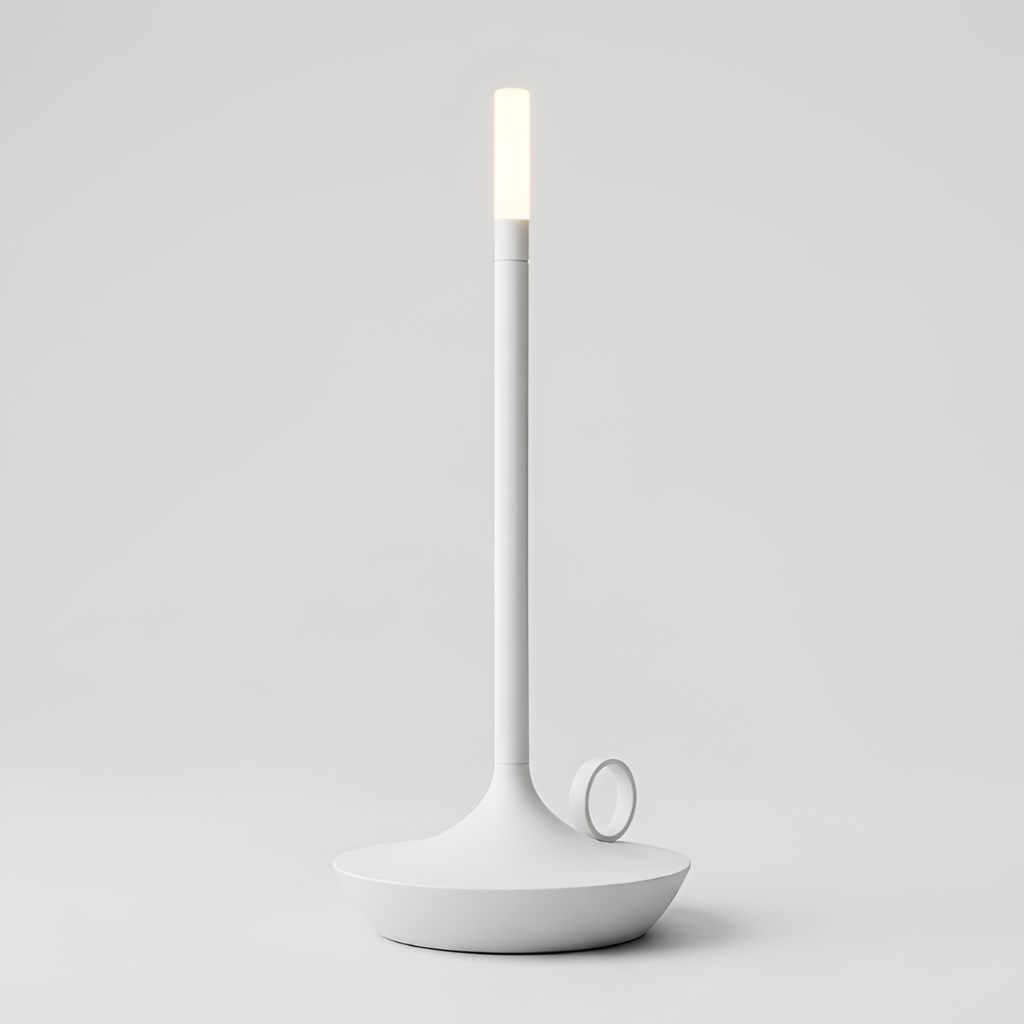 Lámpara de Mesa Cilíndrica – Lámpara Portátil LED