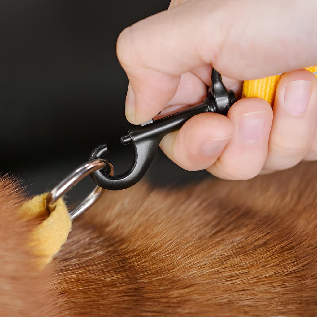 Cinturón De Seguridad Con Amortiguador Para Perro -  Ajustable