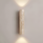 Aplique Travertino Minimalista - Luz Ambiental