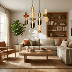 Lámpara Colgante Minimalista de Mediados de Siglo - Modular