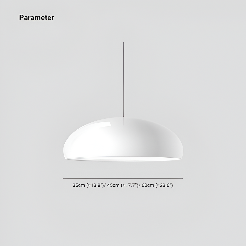 Lámpara Colgante Domo Minimalista - Moderna