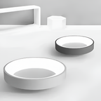 Lámpara LED Circular Nórdica - Techo Interior Minimalista