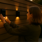 Luz de Pared Solar Minimalista - Brillo Bidireccional