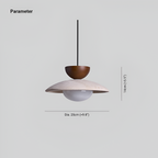 Lámpara Colgante de Travertino Minimalista - Geométrica