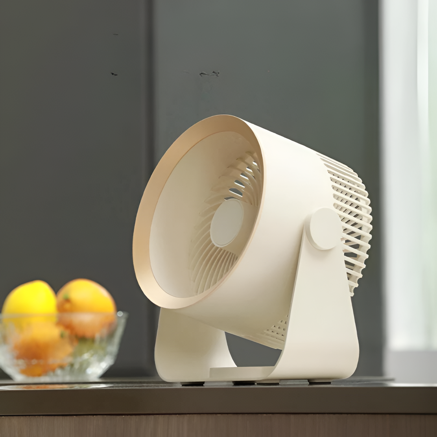 Ventilador de Mesa Inalámbrico Minimalista - Ajustable