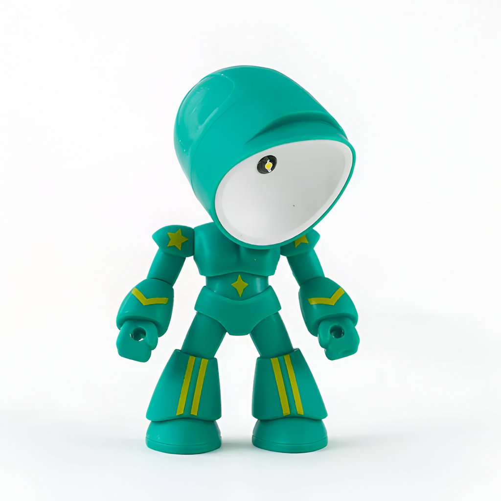 Lámpara LED Robot Miniatura - Portátil