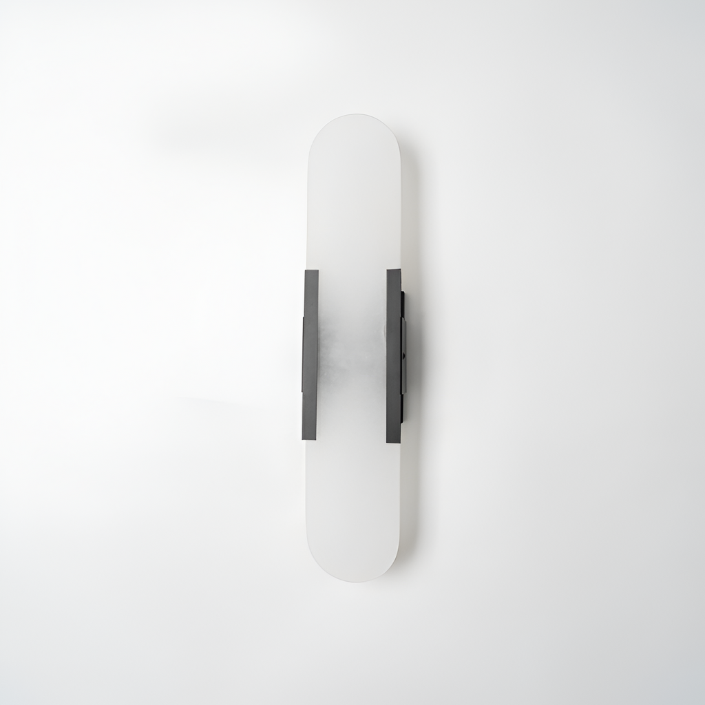 Aplique de Pared Alargado Minimalista - Alabastro