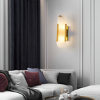 Aplique de Pared Alargado Minimalista - Alabastro
