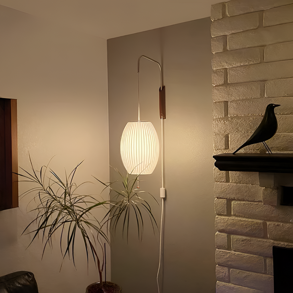 Aplique Pared Minimalista Mid-Century - Brazo Móvil