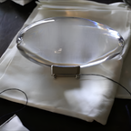 Lámpara Mesa Cristal Minimalista - Escultórica