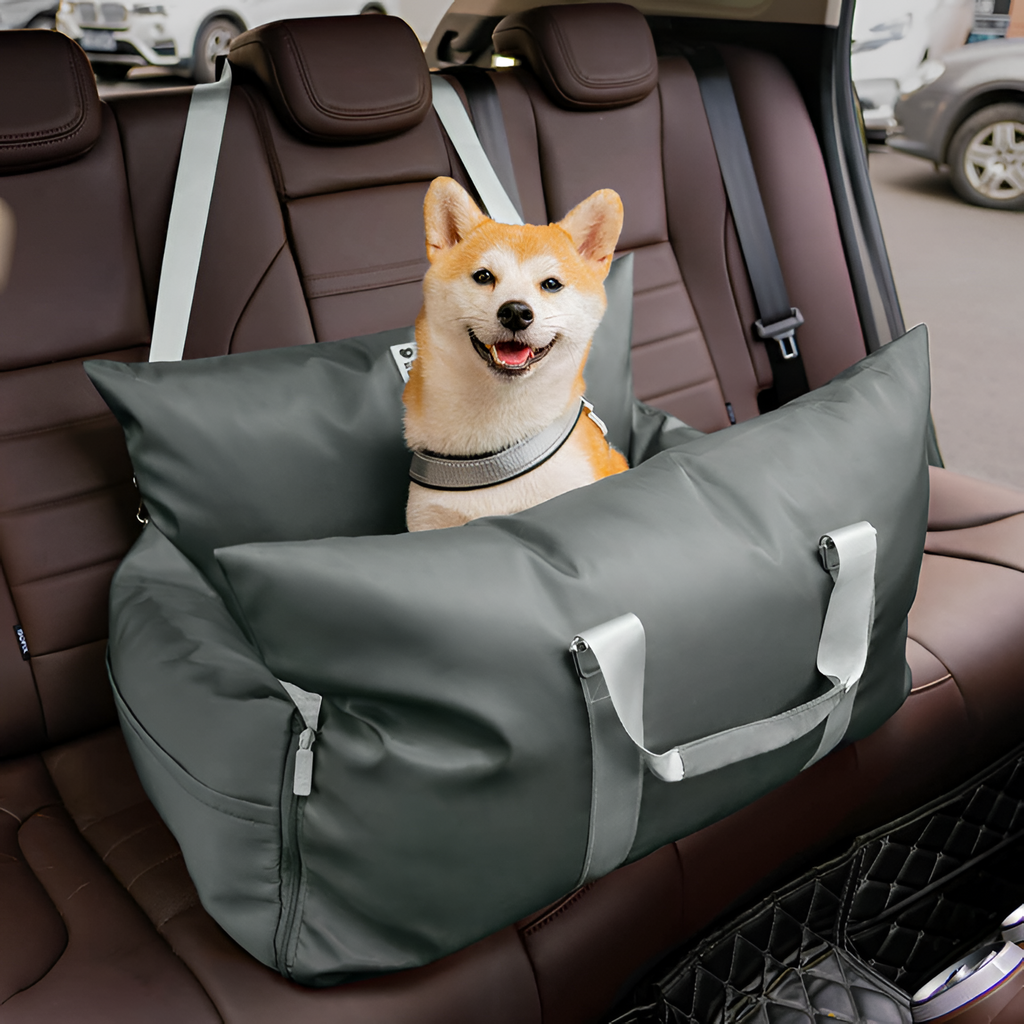 Cama Monocolor Viaje Para Mascotas - Convertible