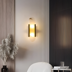 Aplique de Pared Alargado Minimalista - Alabastro
