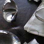 Lámpara Mesa Cristal Minimalista - Escultórica