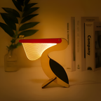 Luz de Noche Madera Minimalista - Forma Animal