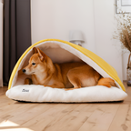 Cama de Mascotas con Capucha - Antideslizante