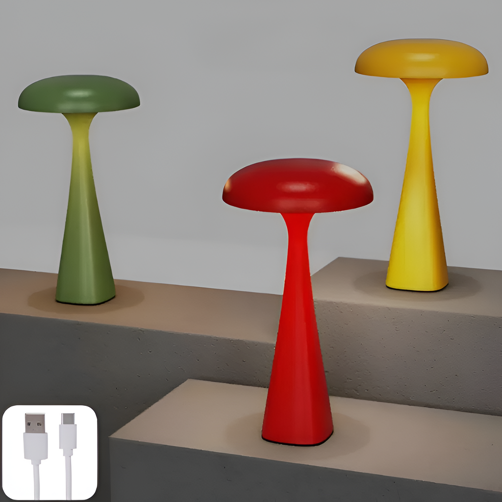 Lámpara de Mesa Medusa - Iluminación Inalámbrica para el Hogar