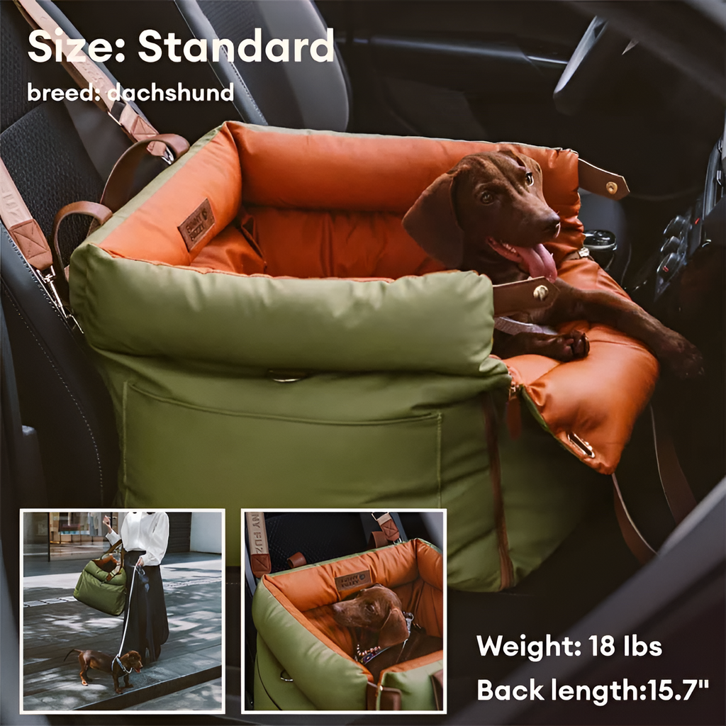 Asiento Elevador Deluxe para Perro - Ajustable