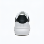 Zapatillas Deportivas Blancas Lisas con Cordones para Mujer - Brunch de Fin de Semana