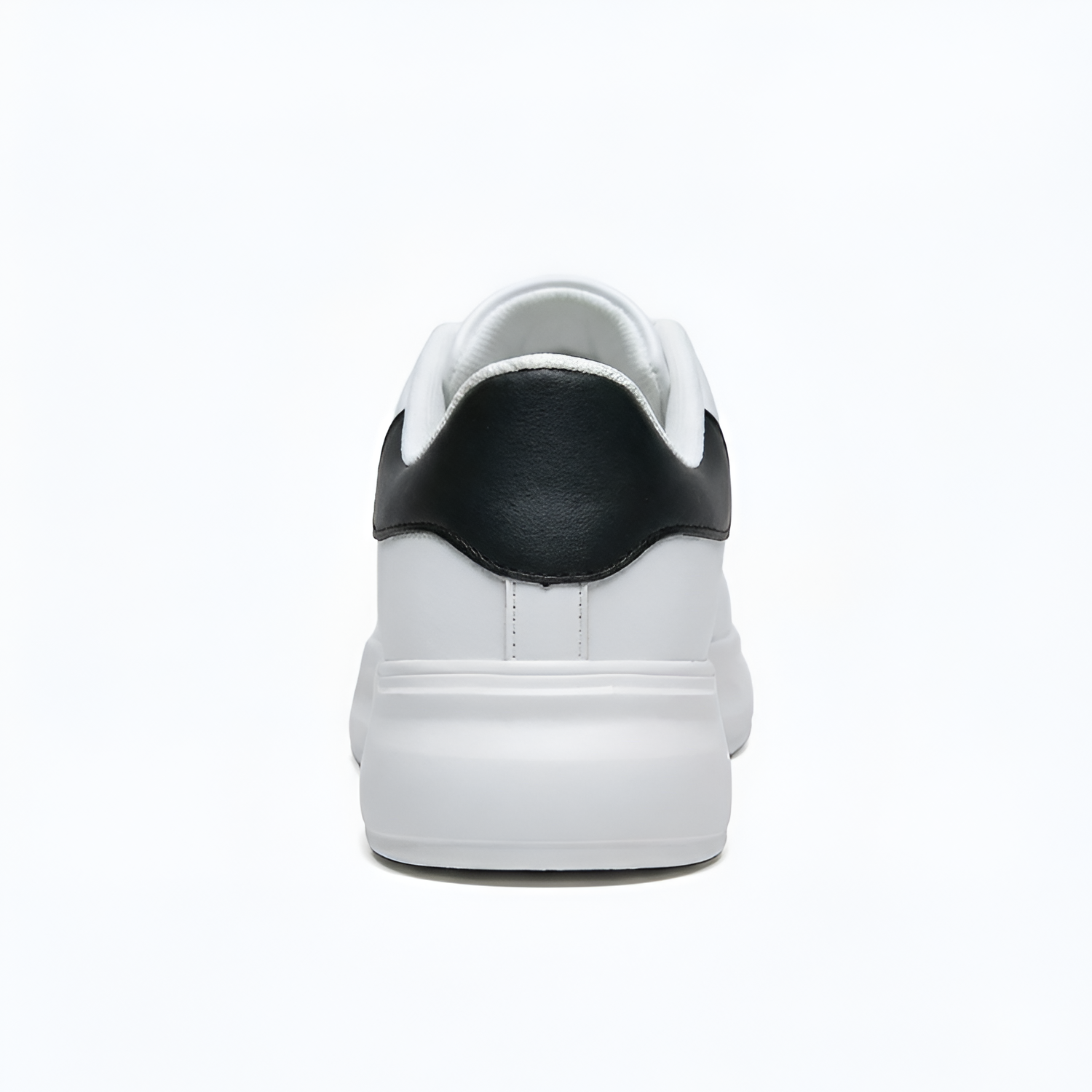 Zapatillas Deportivas Blancas Lisas con Cordones para Mujer - Brunch de Fin de Semana