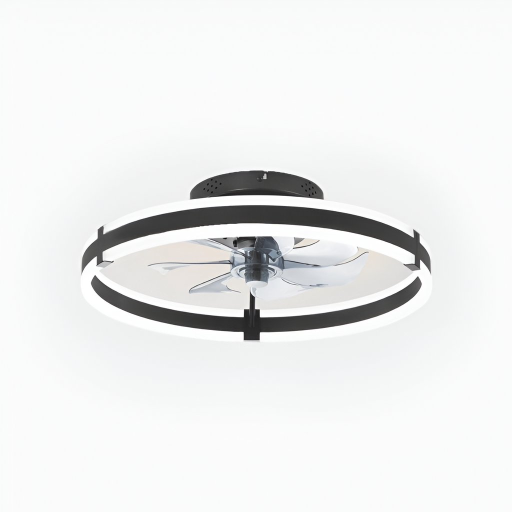 Ventilador de Techo Semiempotrado Minimalista - Silencioso