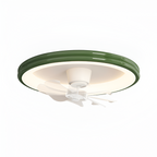 Lámpara Minimalista Con Ventilador De Techo Regulable - Montaje Empotrado