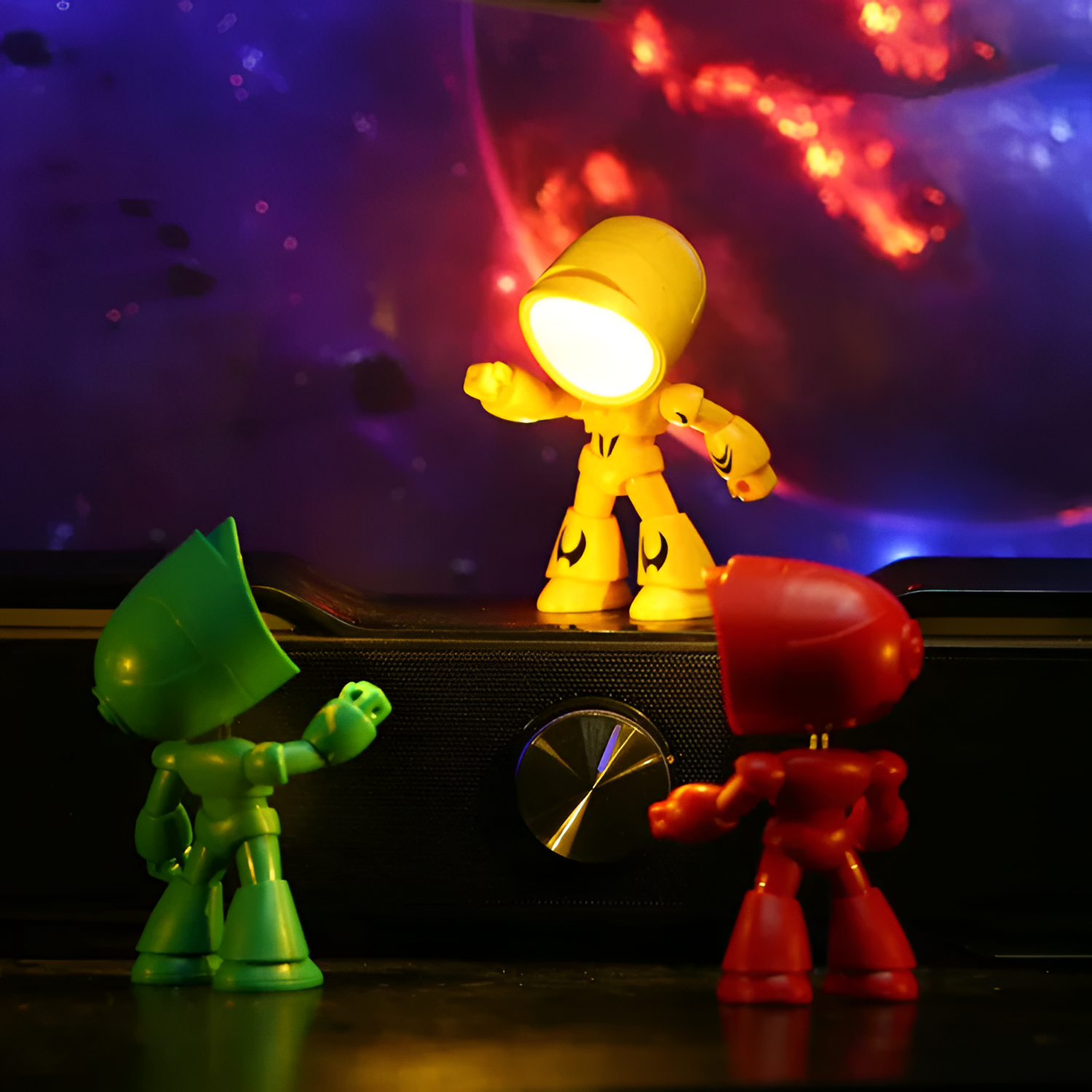 Lámpara LED Robot Miniatura - Portátil