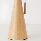 Lámpara de Mesa Plisada Minimalista - Regulable