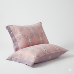 Funda de Almohada de Algodón Puro – Funda con Botones Decorativos
