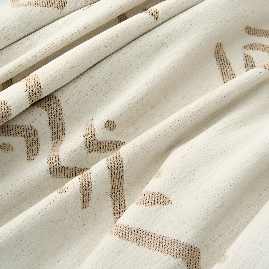 Manta Decorativa con Flecos - Cubresofá Estilo Tribal