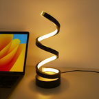 Lámpara Espiral Atenuable Minimalista - Cableada