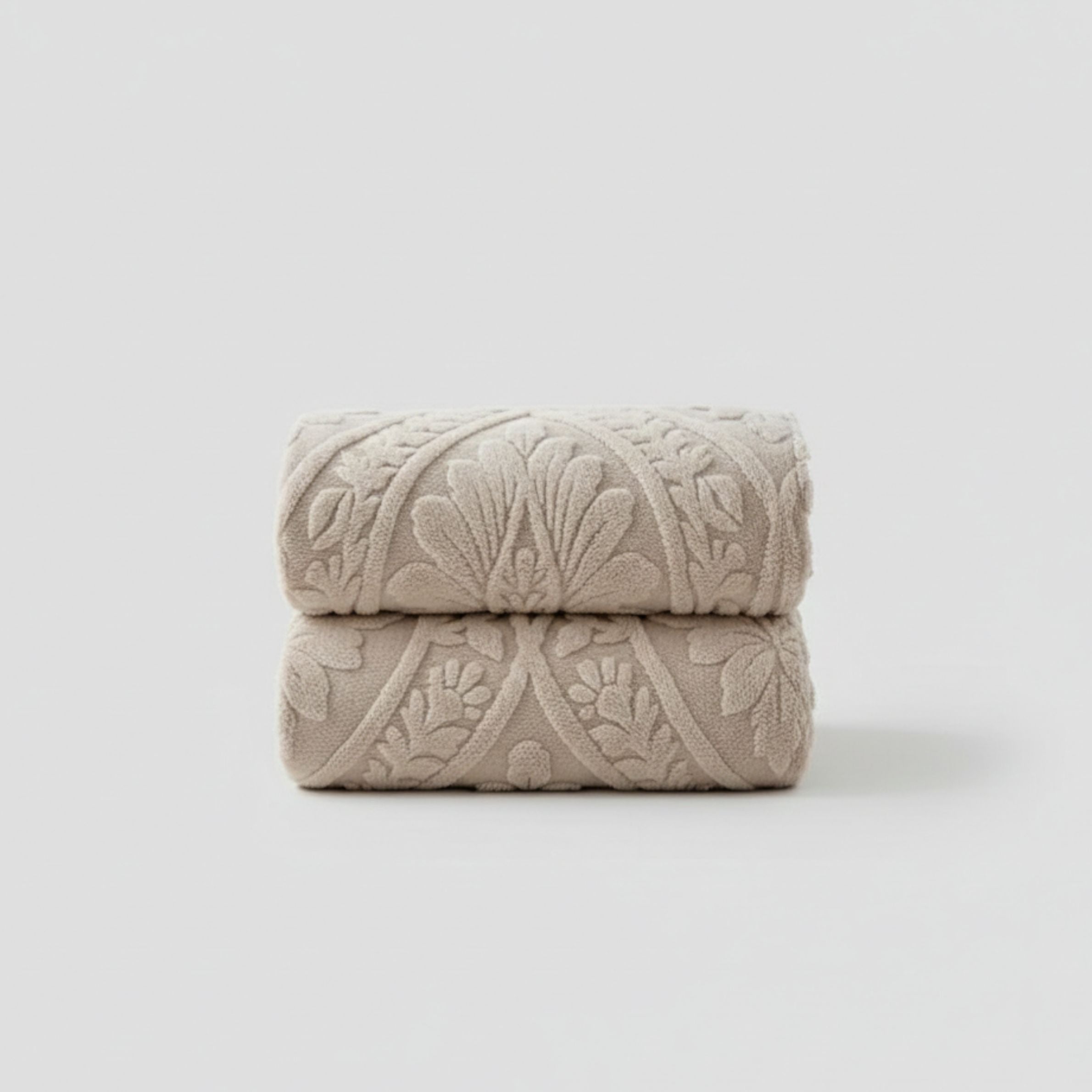 Manta de Lana Tejida - Jacquard