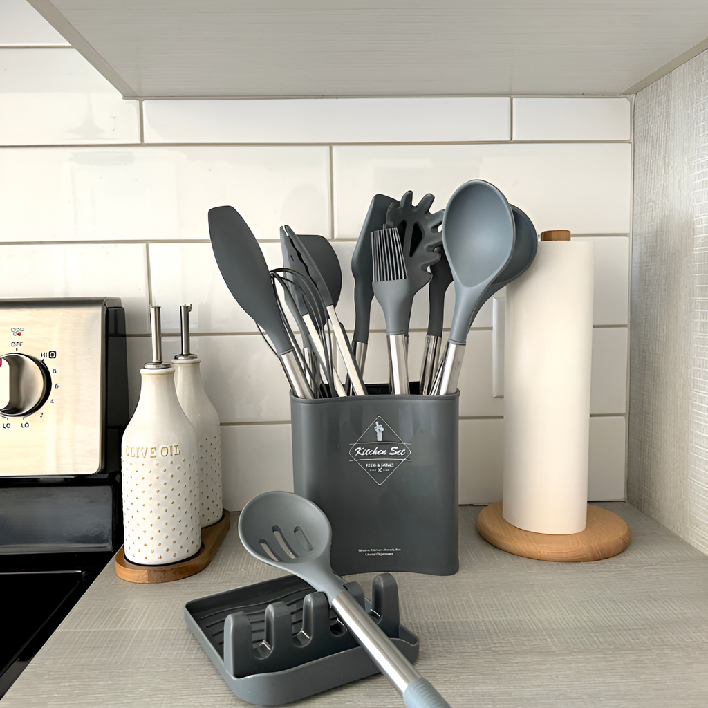 Juego de utensilios de cocina - Silicona