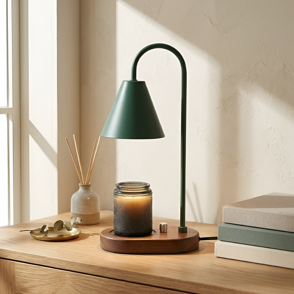 Lámpara Nórdica con Vela – Lámpara Moderna de Diseño