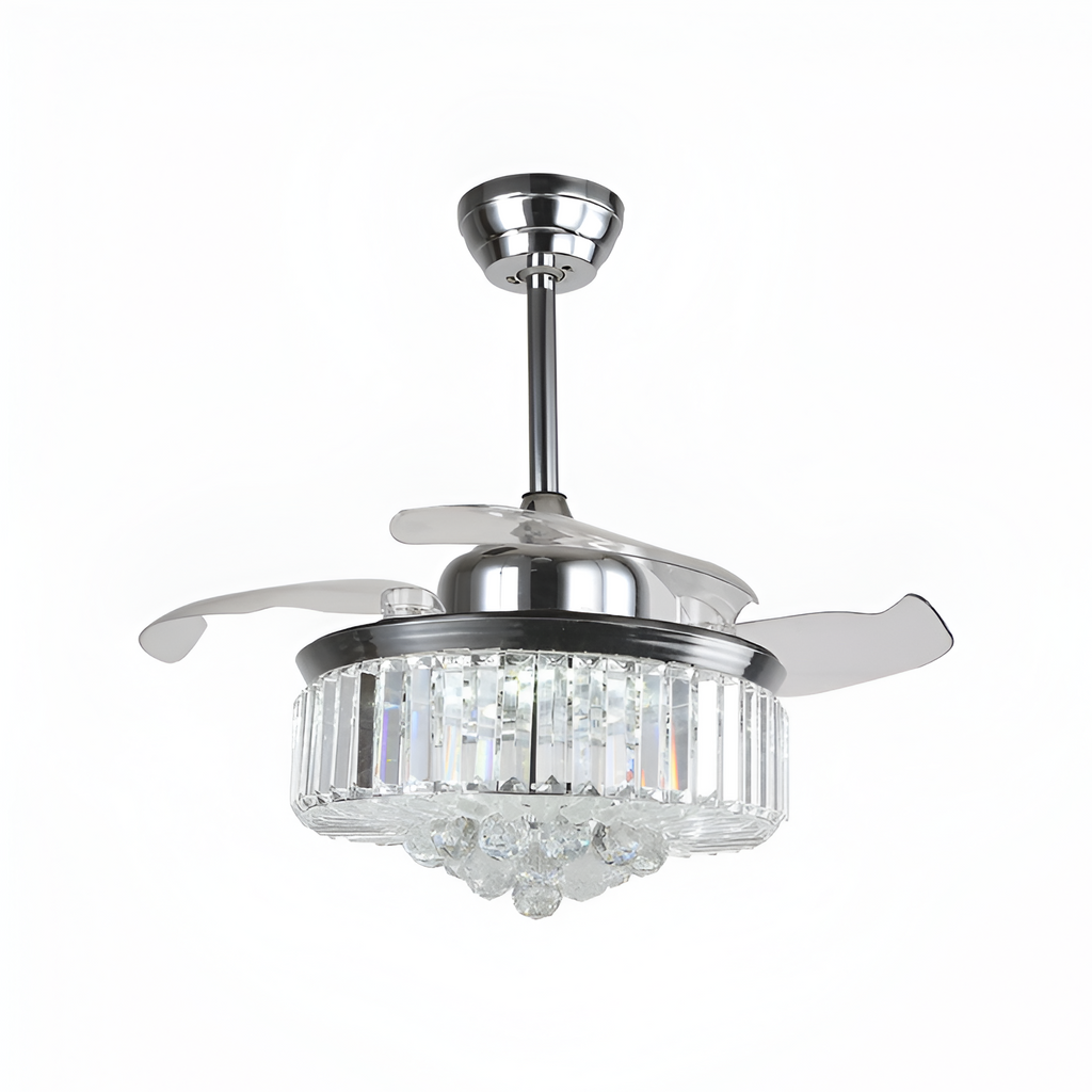 Ventilador de Techo con Cristal Moderno - Pulido