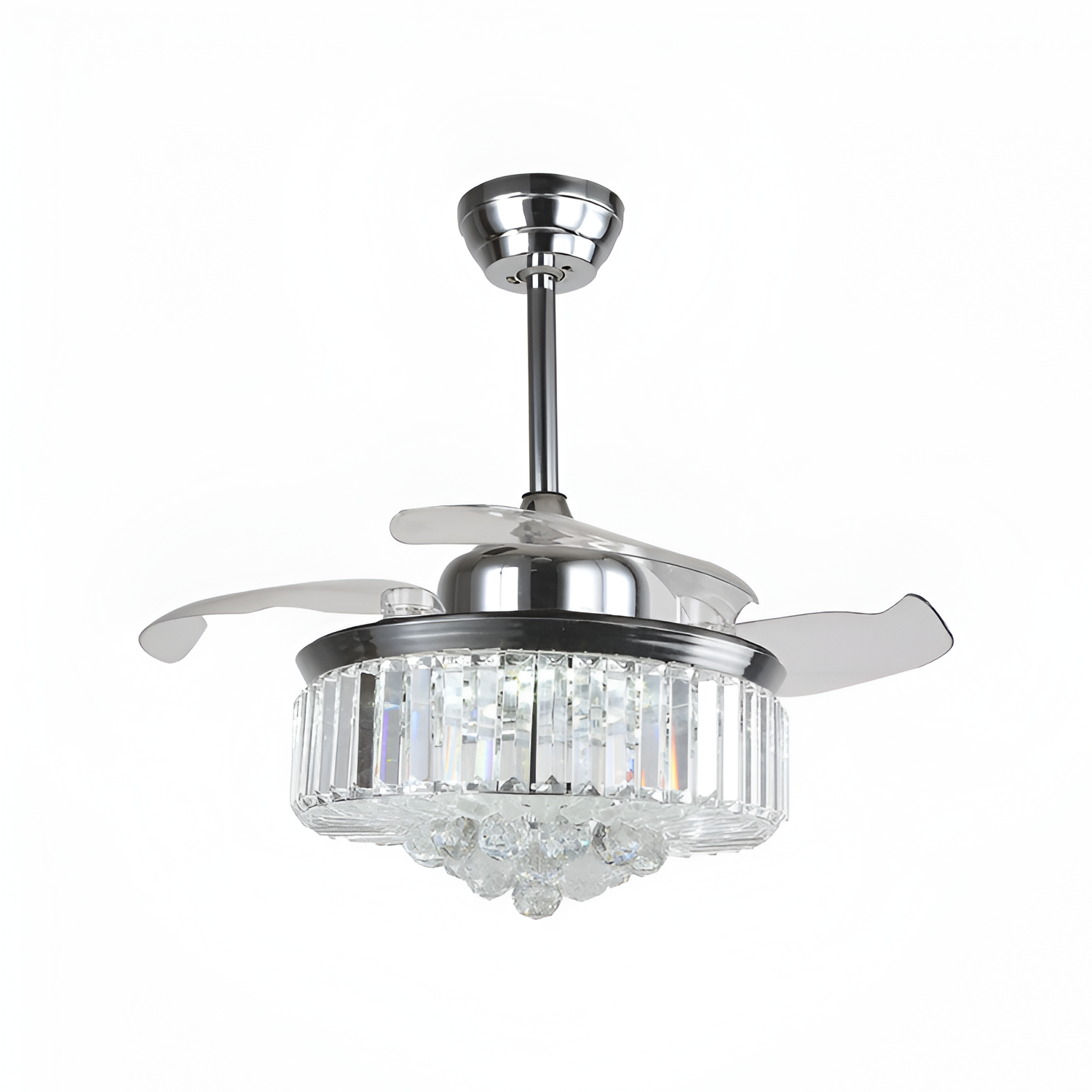 Ventilador de Techo con Cristal Moderno - Pulido
