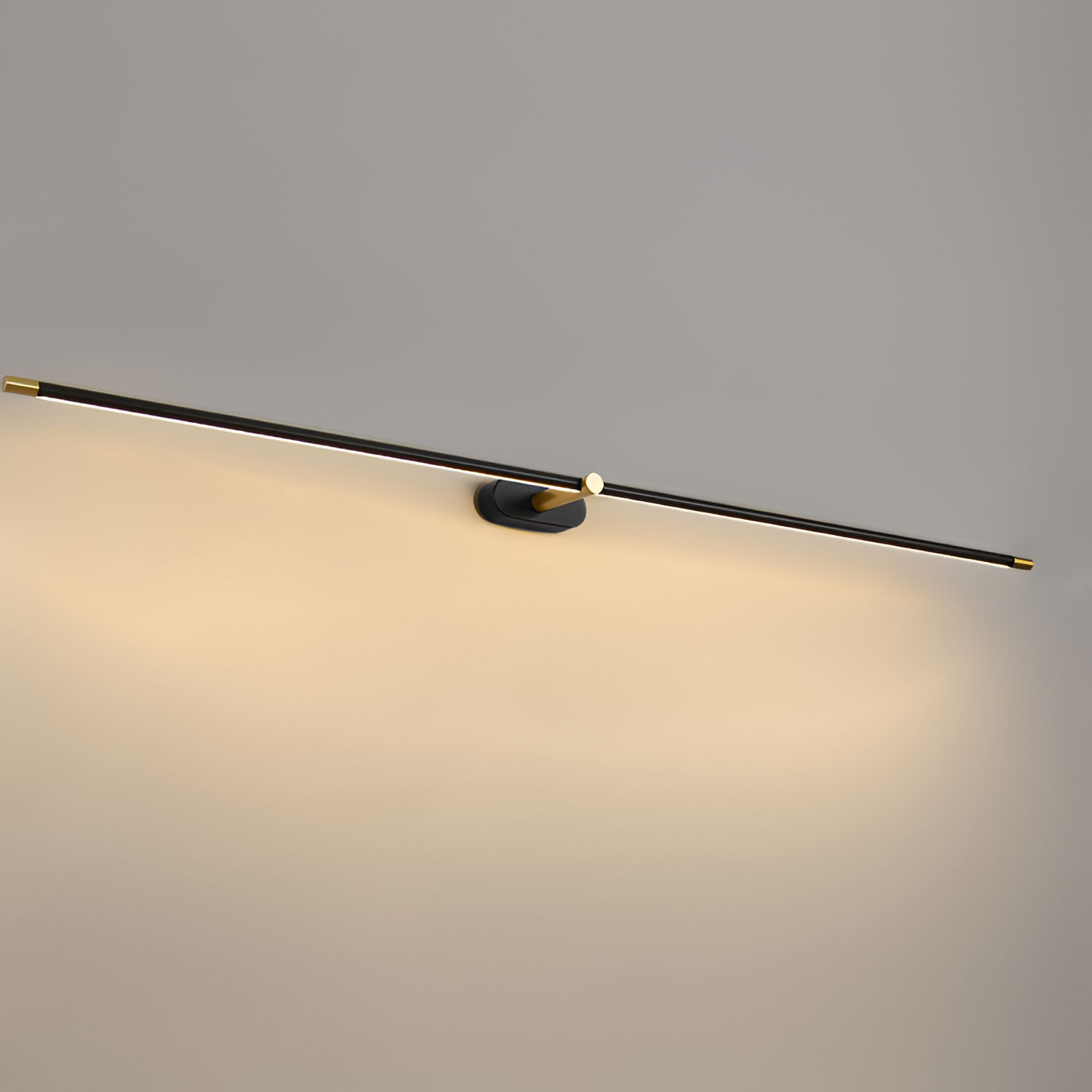 Lámpara Lineal de Pared - Giratoria