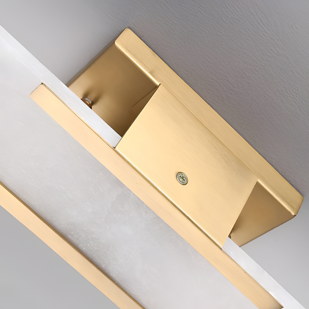 Aplique de Pared Alargado Minimalista - Alabastro