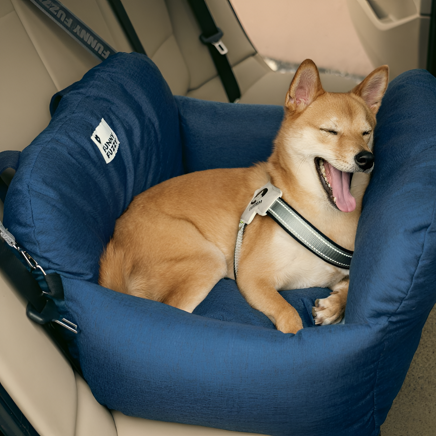 Cama Monocolor Viaje Para Mascotas - Convertible