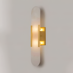 Aplique de Pared Alargado Minimalista - Alabastro