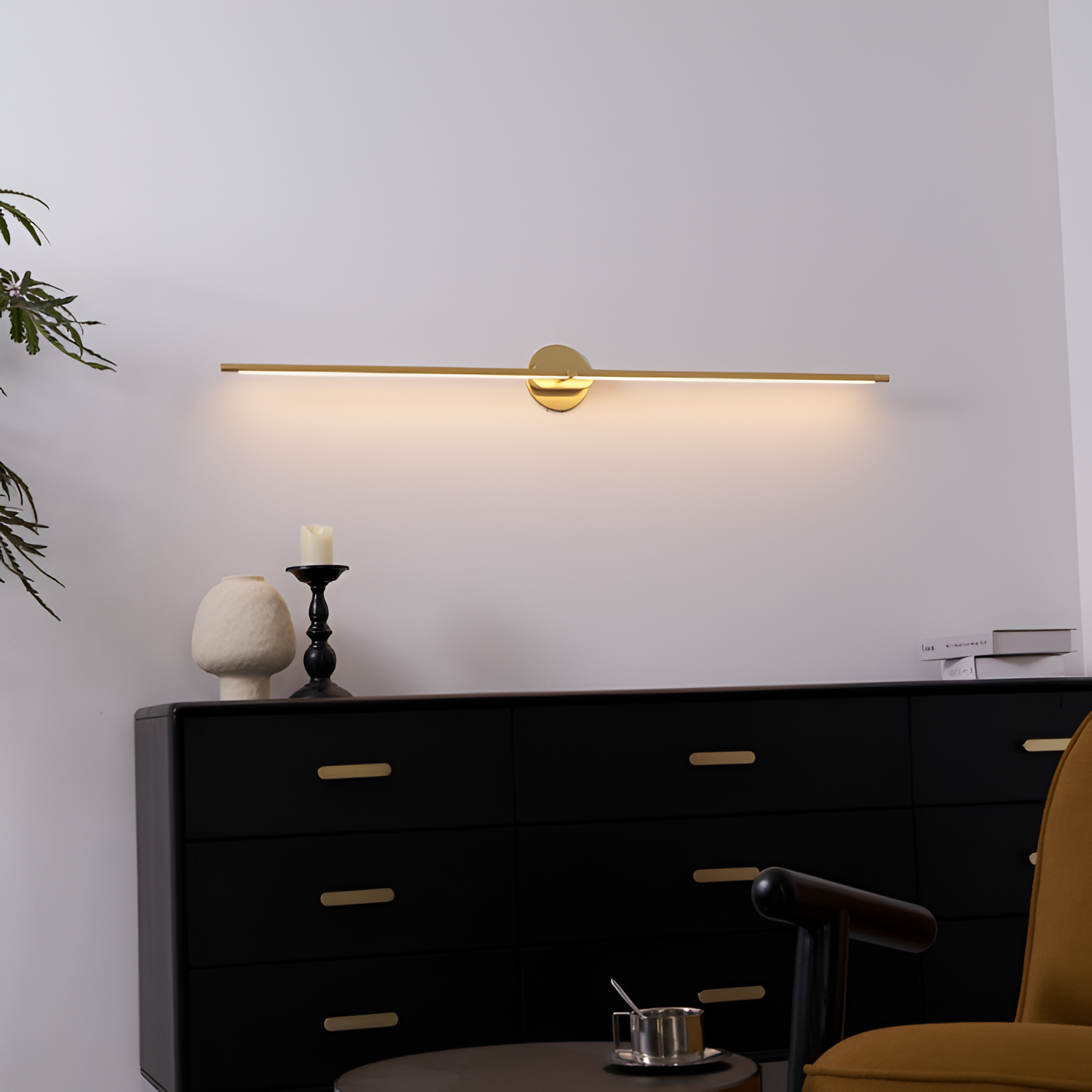 Lámpara Lineal de Pared - Giratoria