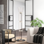 Lámpara De Pie Modular Minimalista - Cilíndrica