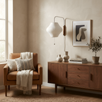 Aplique Pared Minimalista Mid-Century - Brazo Móvil