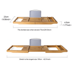 Bandeja Baño Minimalista Ajustable - Convertible